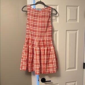 Red Plaid Dress
